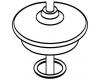 Moen 116636WR Wrought Iron Roman Tub Diverter Spout Cap