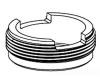 Moen 140710 Cartridge Nut Moen 140710 Cartridge Nut