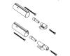 Moen 135167 Chrome 3 Function Transfer Valve Handle Extension Kit