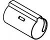 Moen 132448BN Brushed Nickel Stop Tube with Screw Kit Moen 132448BN Brushed Nickel Stop Tube with Screw Kit