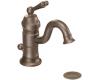 Moen S411ORB Waterhill Oil Rubbed Bronze 4" Centerset Faucet with Pop-Up