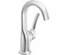 Moen S41707 Fina Chrome Single-Handle High Arc Bathroom Faucet