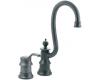 Moen S611WR Waterhill Wrought Iron Single Lever Prep Bar Faucet