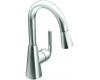 Moen S61708 Ascent Chrome Single-Handle Pulldown Bar Faucet