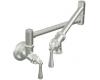 Moen S664CSL Pot Filler Classic Stainless Two-Handle Kitchen Faucet