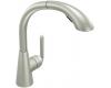 Moen S71709CSL Ascent Classic Stainless Single-Handle Pullout Kitchen Faucet