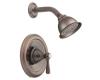 Moen T2112ORB Kingsley Oil Rubbed Bronze Posi-Temp Shower Trim Kit with Lever Handle