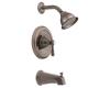 Moen T2113ORB Kingsley Oil Rubbed Bronze Posi-Temp Tub & Shower Trim Kit with Lever Handle