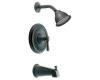 Moen T2113WR Kingsley Wrought Iron Posi-Temp Tub & Shower Trim Kit with Lever Handle
