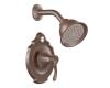 Moen T2502ORB Vestige Oil Rubbed Bronze Posi-Temp Shower Trim Kit with Lever Handle