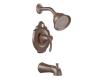 Moen T2503ORB Vestige Oil Rubbed Bronze Posi-Temp Tub & Shower Trim Kit with Lever Handle