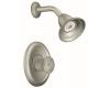 Moen Castleby T3109BN Brushed Nickel Moentrol Shower Trim Kit with Knob Handle