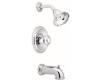 Moen Castleby T3110 Chrome Moentrol Tub & Shower Trim Kit with Knob Handle