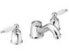 Moen Castleby T4933CPC Chrome/Porcelain Roman Tub Faucet Trim Kit with Lever Handles