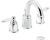 Moen Castleby T4985CPC Chrome/Porcelain 8-16" Widespread Trim Kit with Lever Handles