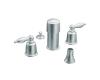 Moen Castleby T5230 Chrome Bidet Trim Kit with Lever Handles