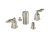 Moen Castleby T5230BN Brushed Nickel Bidet Trim Kit with Lever Handles