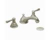 Moen T6105BN Kingsley Brushed Nickel Widespread Trim Kit with Lever Handles