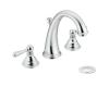 Moen T6125 Kingsley Chrome Widespread Trim Kit with Lever Handles