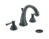 Moen T6125WR Kingsley Wrought Iron Widespread Trim Kit with Lever Handles