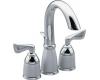 Moen Asceri T6506CPM Chrome/Platinum 4" Centerset Faucet Trim Kit with Pop-Up