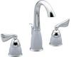 Moen Asceri T6515CPM Chrome/Platinum 8-16" Widespread Faucet Trim Kit with Pop-Up