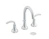 Moen Icon T6520 Chrome 8-16" Widespread Faucet Trim with Lever Handles & Pop-Up