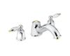 Moen T6985CP Castleby Chrome/Polished Brass Roman Tub Faucet Trim Kit with Lever Handles