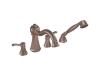Moen T934ORB Vestige Oil Rubbed Bronze Roman Tub Faucet Trim Kit with Hand Shower & Lever Handles