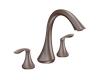 Moen T943ORB Eva Oil Rubbed Bronze Roman Tub Faucet Trim Kit with Lever Handle