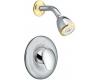 Moen Villeta TL3192CP Chrome/Polished Brass Moentrol Shower Trim Kit with Lever Handle