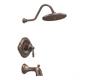 Moen TS314ORB Waterhill Oil Rubbed Bronze Posi-Temp Pressure Balancing Tub & Shower with Lever H