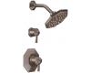 Moen TS3412ORB Felicity Oil Rubbed Bronze ExactTemp Shower Faucet with Lever Handles