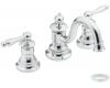 Moen TS418 Waterhill Chrome 8-16" Widespread Faucet with Pop-Up & Lever Handles