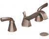 Moen TS447ORB Felicity Oil Rubbed Bronze 8-16" Widespread Faucet with Pop-Up & Lever Handles