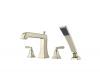 Pfister RT6-4FEK Park Avenue Brushed Nickel Roman Tub with Handshower