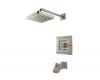 Pfister R89-8WEK Carnegie Brushed Nickel Tub & Shower Trim