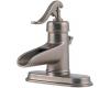 Price Pfister Ashfield 42-YP0E Rustic Pewter Single Lever Bath Faucet with Pop-Up