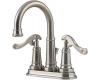 Price Pfister Ashfield 43-YP0K Satin Nickel 4" Centerset Bath Faucet with Pop-Up