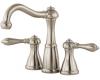 Price Pfister Marielle 46-M0BK Satin Nickel 4" Centerset Bath Faucet with Pop-Up