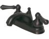 Price Pfister Georgetown 48-B0XZ-HHS-BLBZ Oil Rubbed Bronze 4" Centerset Bath Faucet with Pop-Up