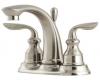 Price Pfister Avalon 48-CB0K Brushed Nickel 4" Centerset Bath Faucet with Pop-Up