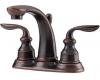 Price Pfister Avalon 48-CB0U Rustic Bronze 4" Centerset Bath Faucet with Pop-Up