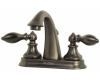 Price Pfister Catalina 48-E0BZ Oil Rubbed Bronze 4" Centerset Bath Faucet with Pop-Up