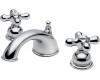 Price Pfister Georgetown 49-B0XC_HHL-BCBC Polished Chrome 8-15" Wideset Bath Faucet with Pop-Up