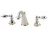 Price Pfister Catalina 49-E0BB Chrome/Brass 8-15" Wideset Bath Faucet with Pop-Up