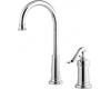 Pfister GT72-YP2C Ashfield Chrome Single Handle Bar/Prep Faucet