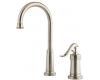 Pfister GT72-YP2K Ashfield Brushed Nickel Single Handle Bar/Prep Faucet