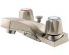 Pfister 143-600K Pfirst Series Brushed Nickel Two Handle Centerset Lavatory Faucet with Pop-Up