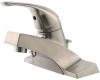 Pfister G142-600K Pfirst Series Brushed Nickel Single Handle Centerset Lavatory Faucet with Pop-Up